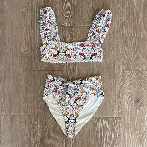 Onia x WeWoreWhat Printed Bikini